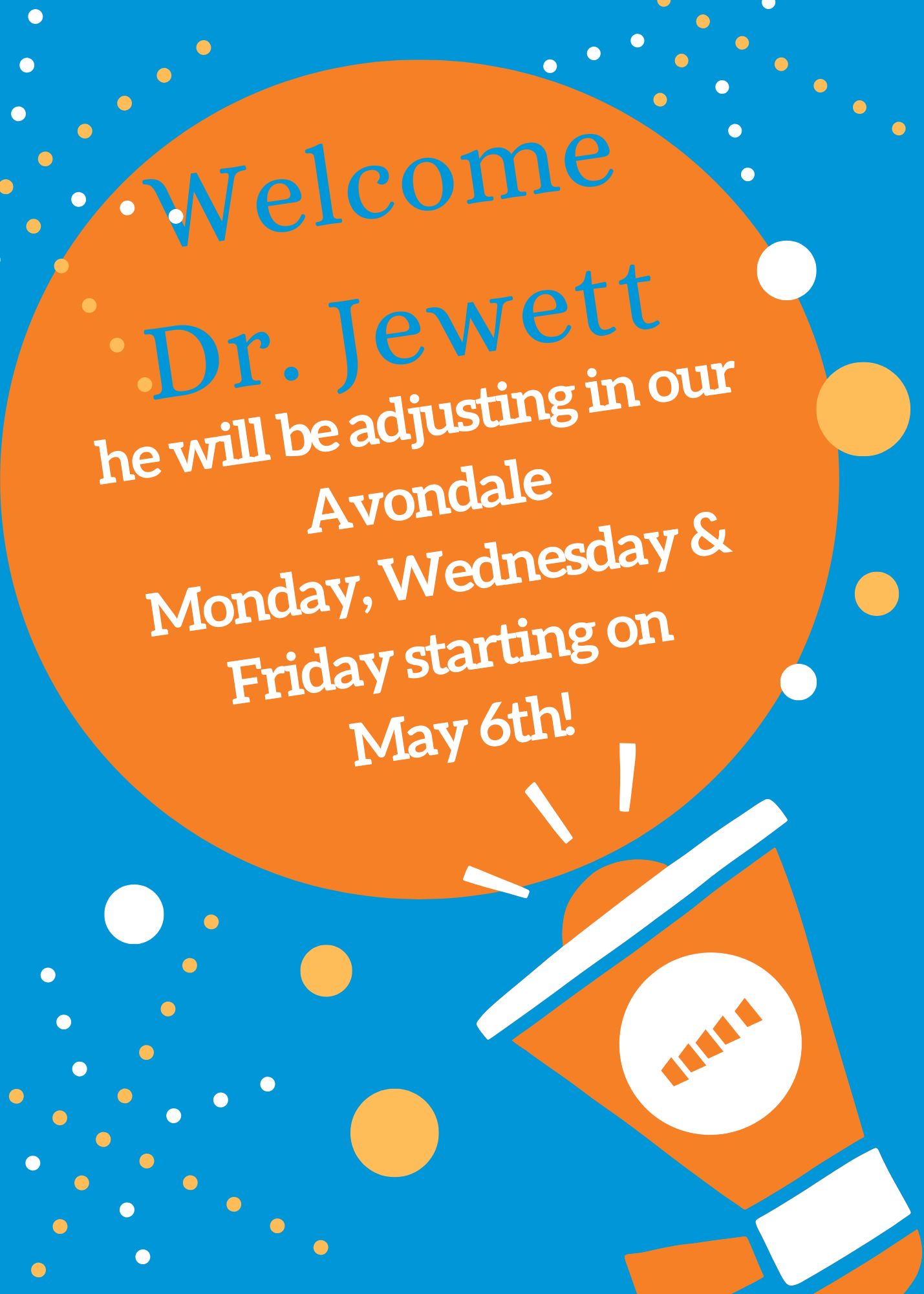 Chiropractor Avondale AZ Welcome Dr Jewett